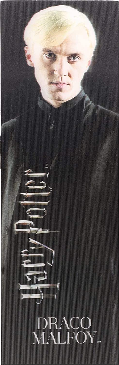Official Harry Potter - Draco Malfoy Wand With 3D Bookmark