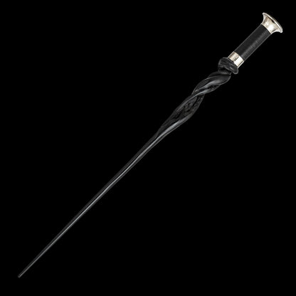 The Noble Collection - Albus Dumbledore's Wand in Collector's Box - 15.7in (40cm) Hand Painted Dumbledore Wand - Officially Licensed Fantastic Beasts Film Set Movie Props