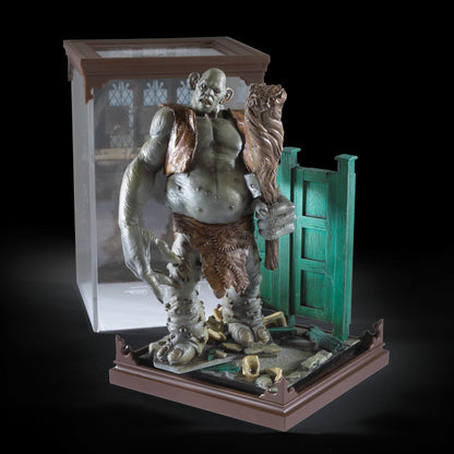 The Noble Collection - Magical Creatures Troll - Hand-Painted Magical Creature #12 - Officially Licensed 7in (18.5cm) Harry Potter Toys Collectable Figures - For Kids & Adults