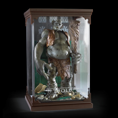 The Noble Collection - Magical Creatures Troll - Hand-Painted Magical Creature #12 - Officially Licensed 7in (18.5cm) Harry Potter Toys Collectable Figures - For Kids & Adults