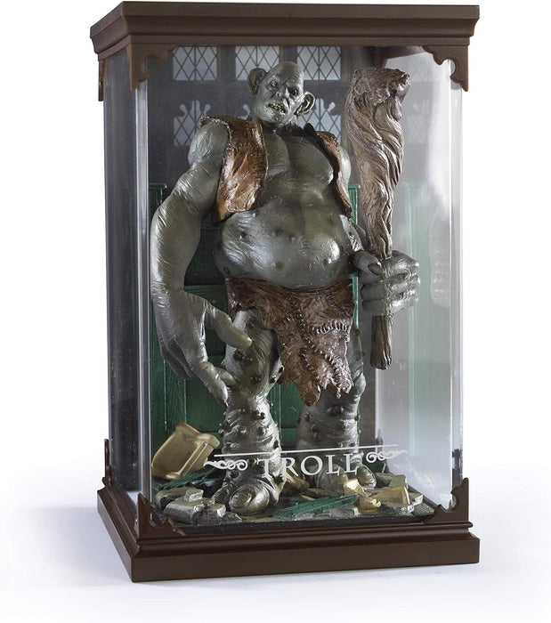 The Noble Collection - Magical Creatures Troll - Hand-Painted Magical Creature #12 - Officially Licensed 7in (18.5cm) Harry Potter Toys Collectable Figures - For Kids & Adults