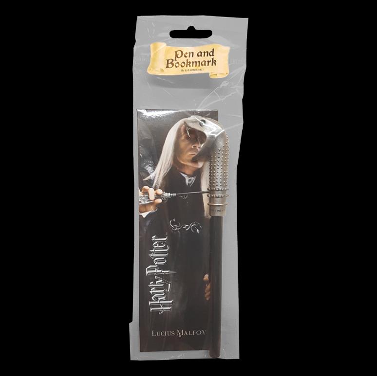 Lucius Malfoy Wand Pen and Bookmark