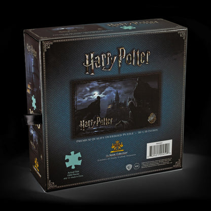 The Noble Collection Harry Potter Dementors at Hogwarts 1000pc Jigsaw Puzzle - 30 × 18in (76 x 46cm) Oversized Puzzle - Harry Potter Film Set Movie Props Gifts