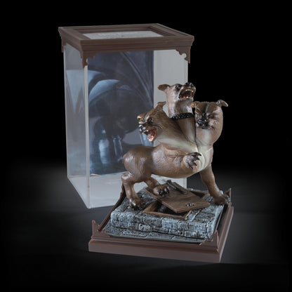 The Noble Collection - Magical Creatures Fluffy - Hand-Painted Magical Creature #13 - Officially Licensed 7in (18.5cm) Harry Potter Toys Collectable Figures - For Kids & Adults
