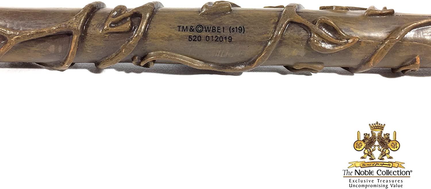 The Noble Collection Harry Potter - Hermione Granger Pvc Wand and Prismatic Bookmark