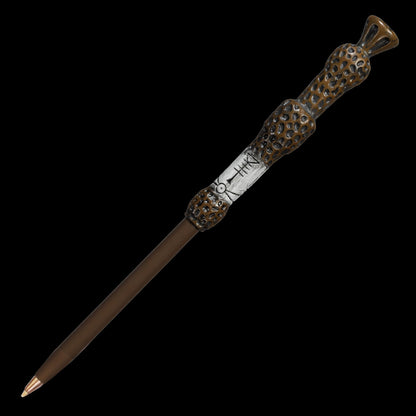 The Noble Collection Harry Potter Albus Dumbledore Wand Pen and Bookmark - 9in (23cm) Stationery Pack - Officially Licensed Film Set Movie Props Wand Gifts
