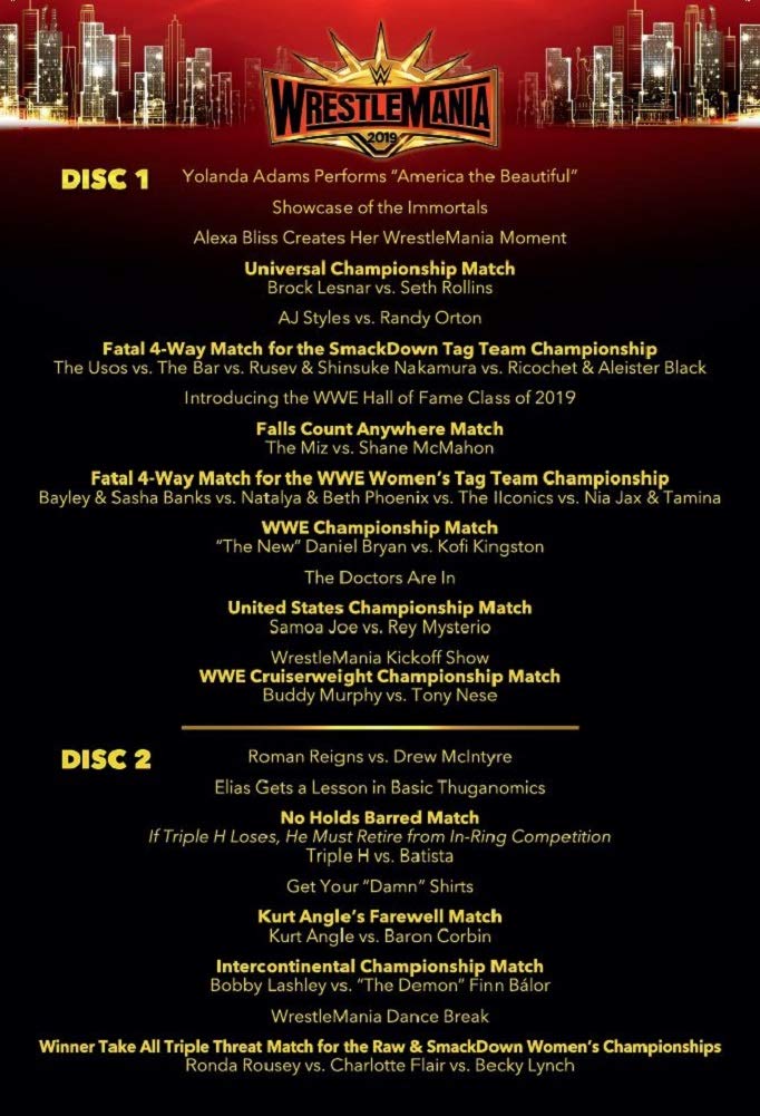 WWE: WrestleMania 35