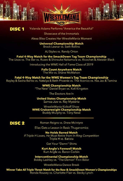 WWE: WrestleMania 35