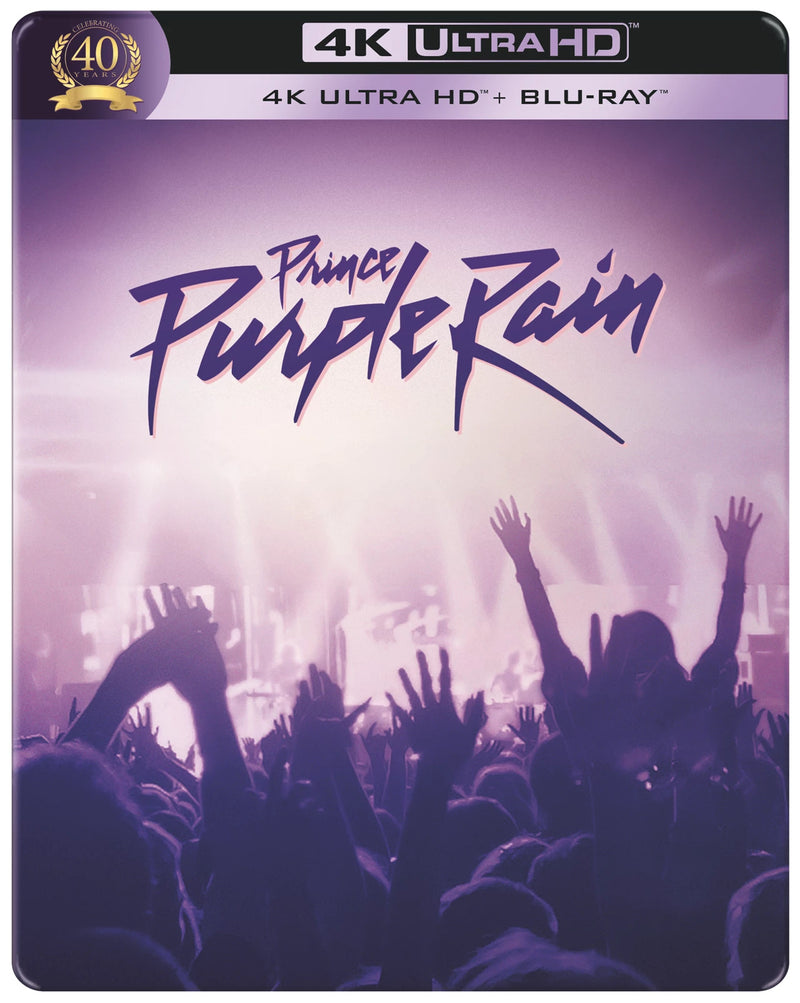Prince - Purple Rain Limited Edition Steelbook 4K Ultra Hd + Blu-Ray