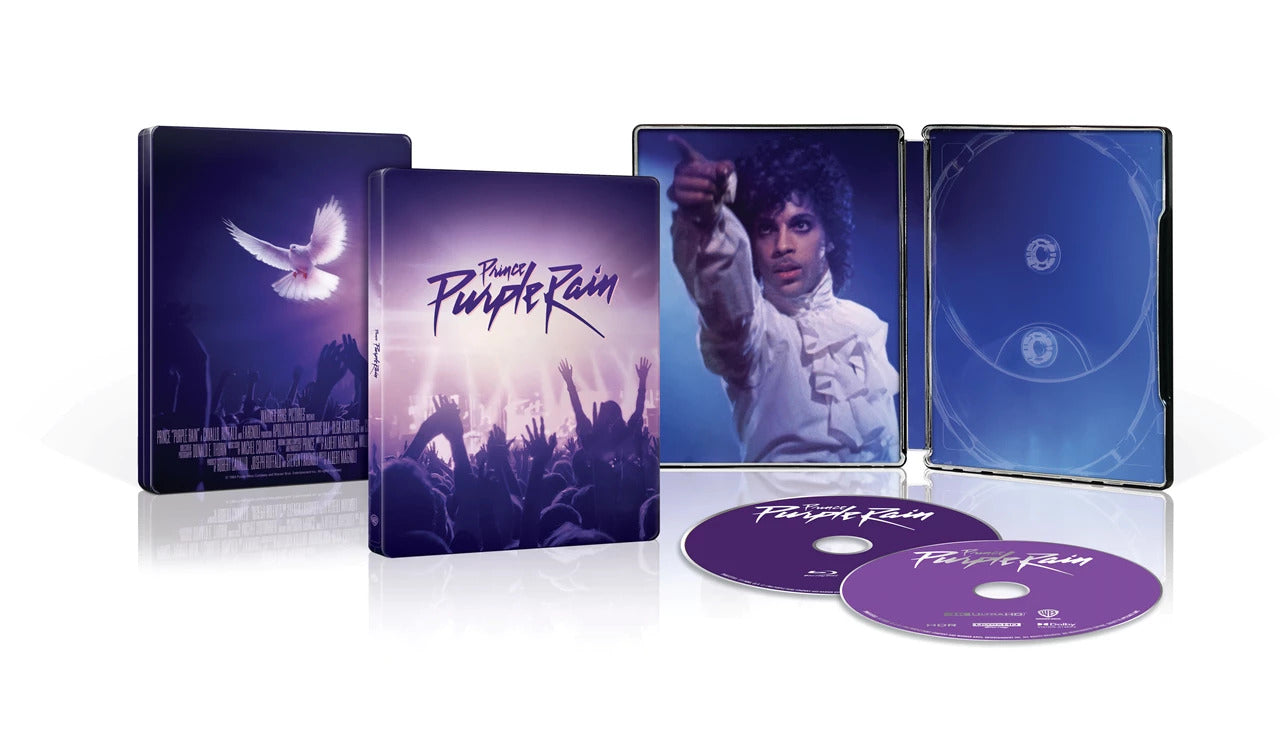 Prince - Purple Rain Limited Edition Steelbook 4K Ultra Hd + Blu-Ray