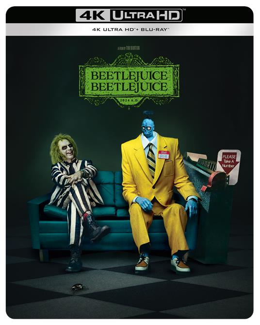 BEETLEJUICE BEETLEJUICE STEELBOOK 2 (4K Ultra HD + Blu-ray