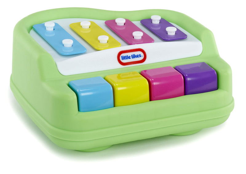 Little Tikes Tap-A-Tune Piano-Teclas Fáciles de Presionar-Primer Instrumento Ideal-Promueve la Coordinación Manual-Visual y Las Habilidades Motoras Finas, Multicolor (MGA Entertainment 642999