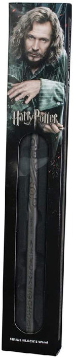 The Noble Collection - Sirius Black Wand In A Standard Windowed Box - 15in (39cm) Wizarding World Wand - Harry Potter Film Set Movie Props Wands