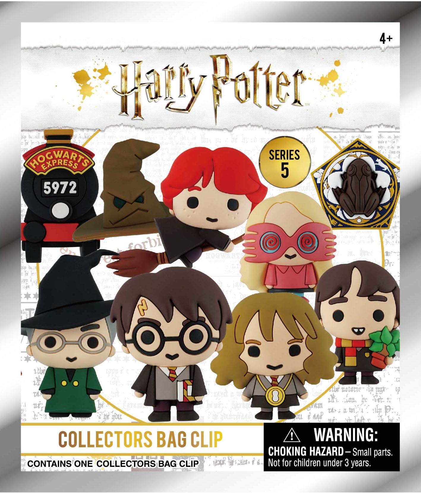 HARRY POTTER SERIES 5 - 3D FOAM BAG CLIPS