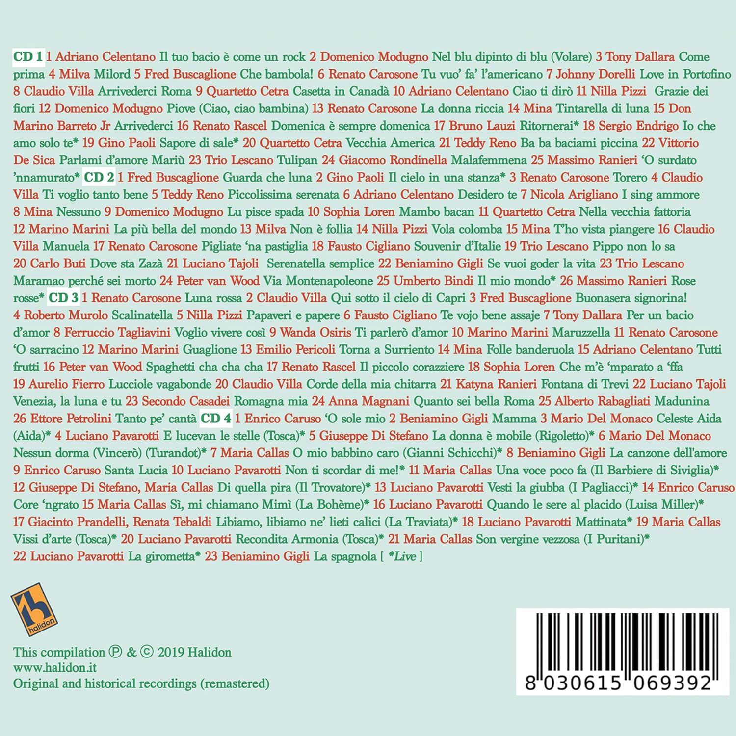 100 Songs Italy / Various