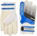 Hudora Goalkeeper Gloves - Padded football goalkeeper gloves for kids & teens in size S/M - Goalkeeper gloves with foam back - Football gloves with velcro fastener