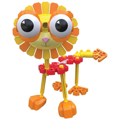 Kid K'NEX | Safari Mates Building Set 5 Model | Kids Craft Set with 21 Pieces | Educational Toys for Kids, Fun Building Toys for Boys and Girls, Construction Toys Ages 3+ | Basic Fun 85613