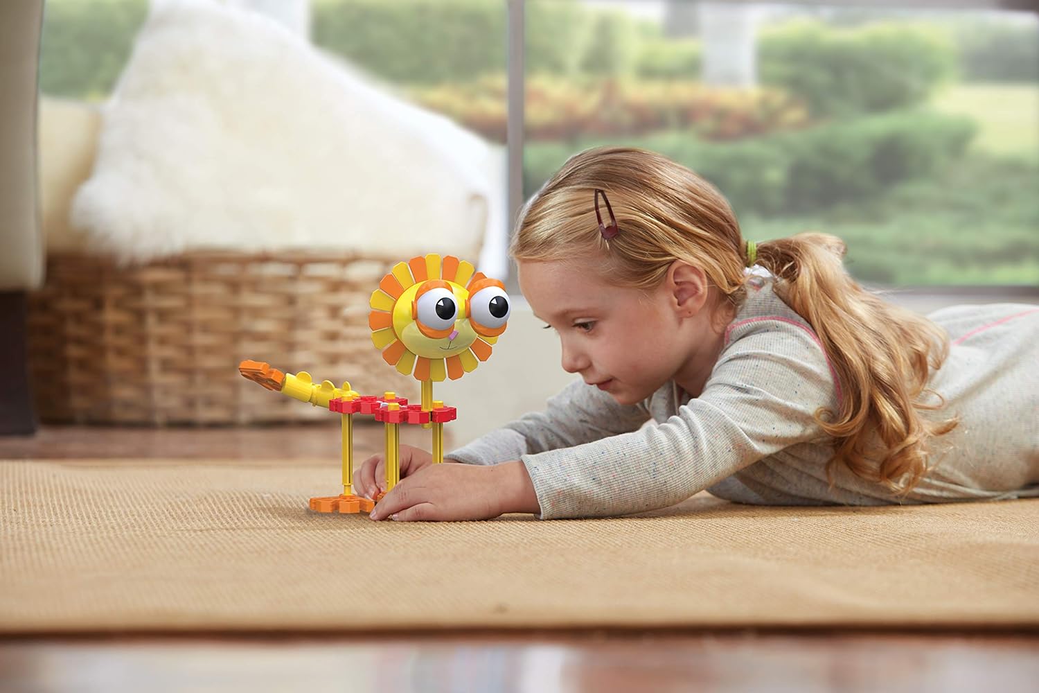 Kid K'NEX | Safari Mates Building Set 5 Model | Kids Craft Set with 21 Pieces | Educational Toys for Kids, Fun Building Toys for Boys and Girls, Construction Toys Ages 3+ | Basic Fun 85613