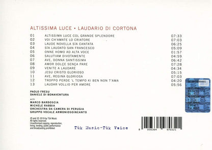 Altissima Luce -..