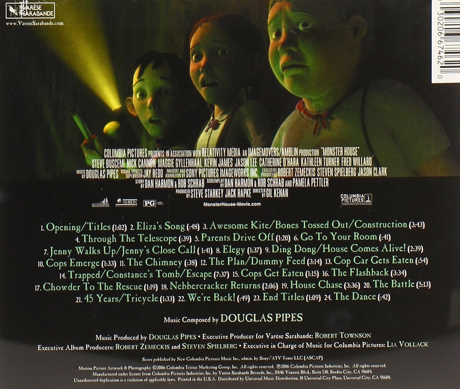 Monster House Soundtrack