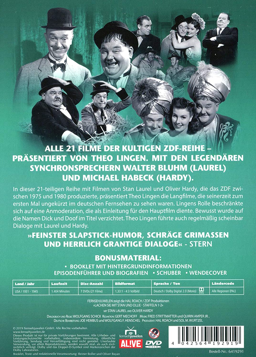 Lachen Sie mit Stan & Ollie - Die komplette ZDF-Serie