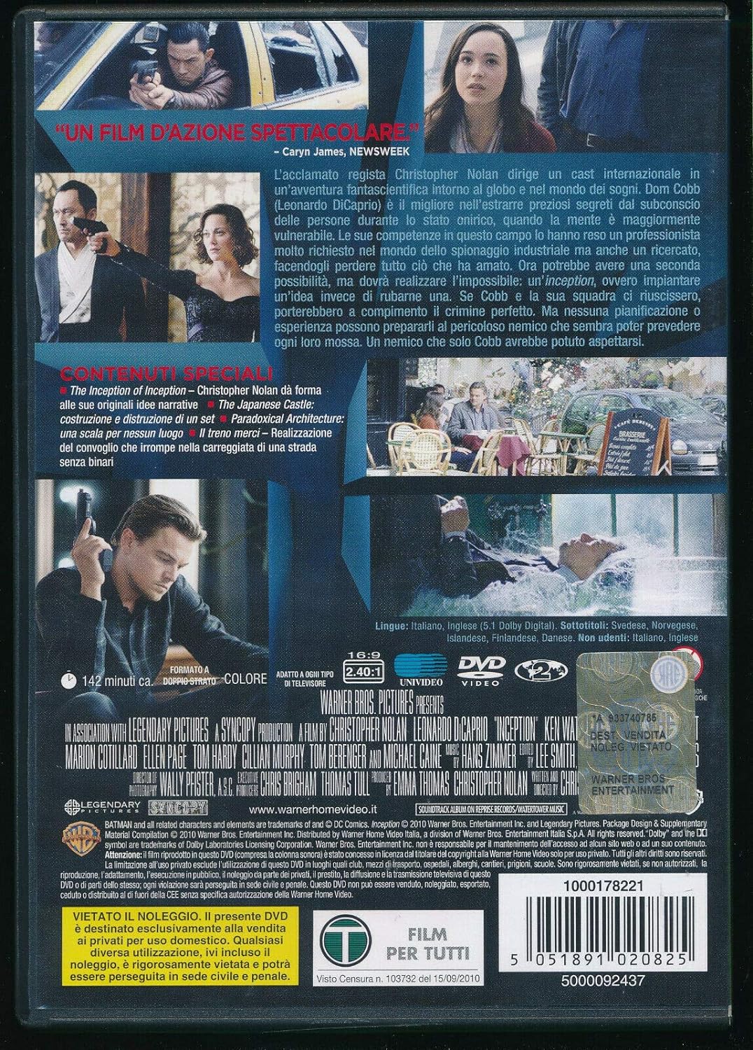 Inception (IMPORT) (No English version