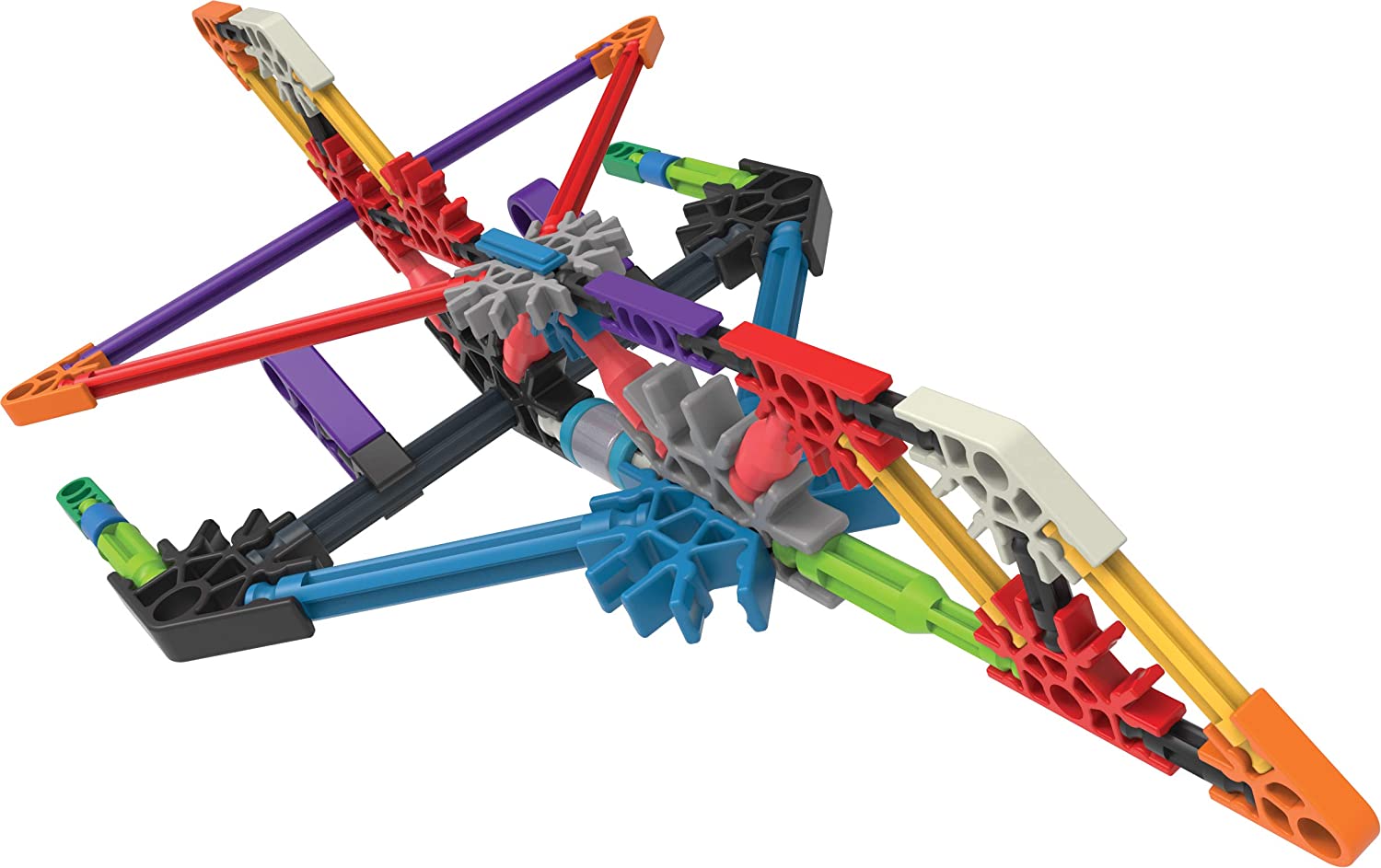 K'Nex 17022 Imagine Set Jumbo Jet Construction- 57 Pieces-Ages 5-10 Construction Toy, Multicolor