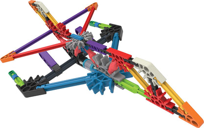 K'Nex 17022 Imagine Set Jumbo Jet Construction- 57 Pieces-Ages 5-10 Construction Toy, Multicolor