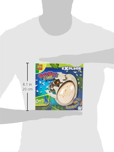 SES Creative 25063 Hatching Dino, Diverse Colours