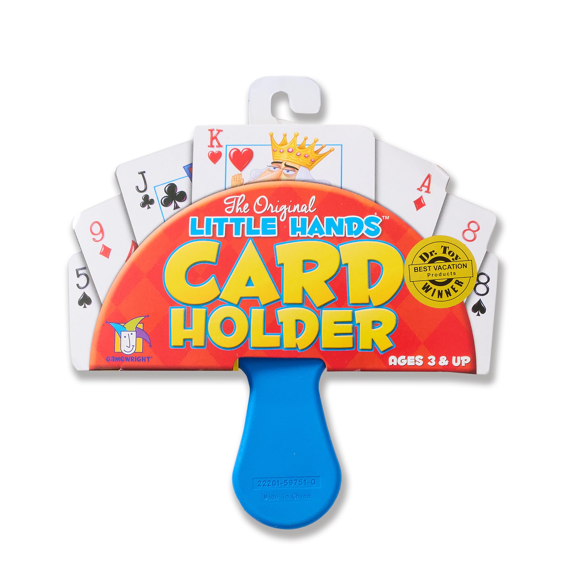 Gamewright | Little Hands Card Holder | Card Game Accessory | Ages 3+ | 1 Player
