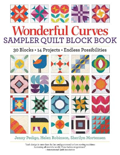 Wonderful Curves Sampler Quilt Block Book