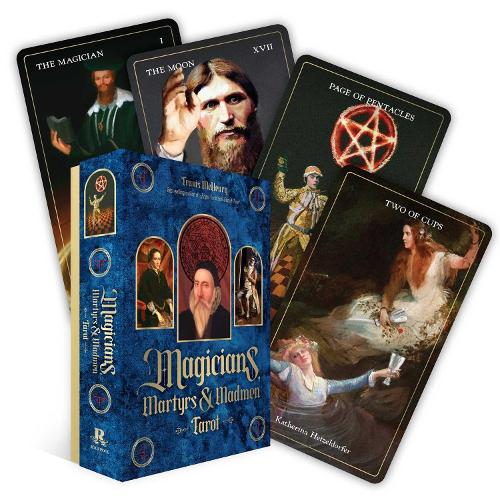 Magicians, Martyrs, and Madmen Tarot: (80 Cards and 128-Page Full-Color Guidebook