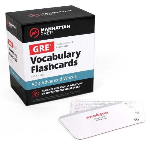 500 Advanced Words: GRE Vocabulary Flashcards (Manhattan Prep GRE Prep