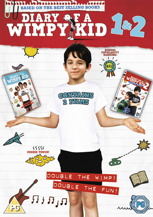 Diary of a Wimpy Kid 1 and 2