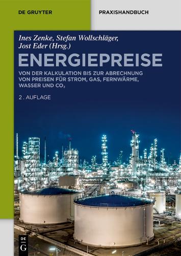 Energiepreise: Von der Kalkulation bis zur Abrechnung von Preisen für Strom, Gas, Fernwärme, Wasser und CO₂ (De Gruyter Praxishandbuch) (German Edition