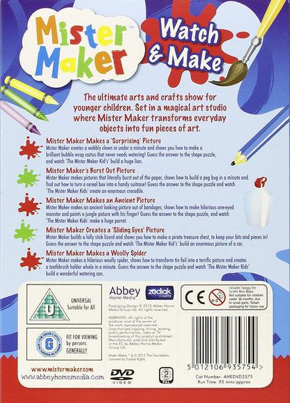 Mister Maker - Watch & Make 4 with FREE Mini Make Gift