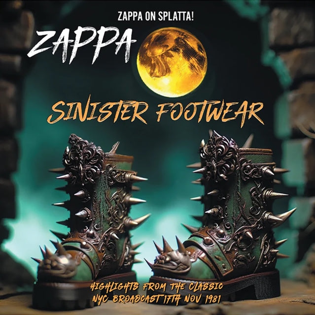 Sinister Footwear (Aqua/Green Splatter