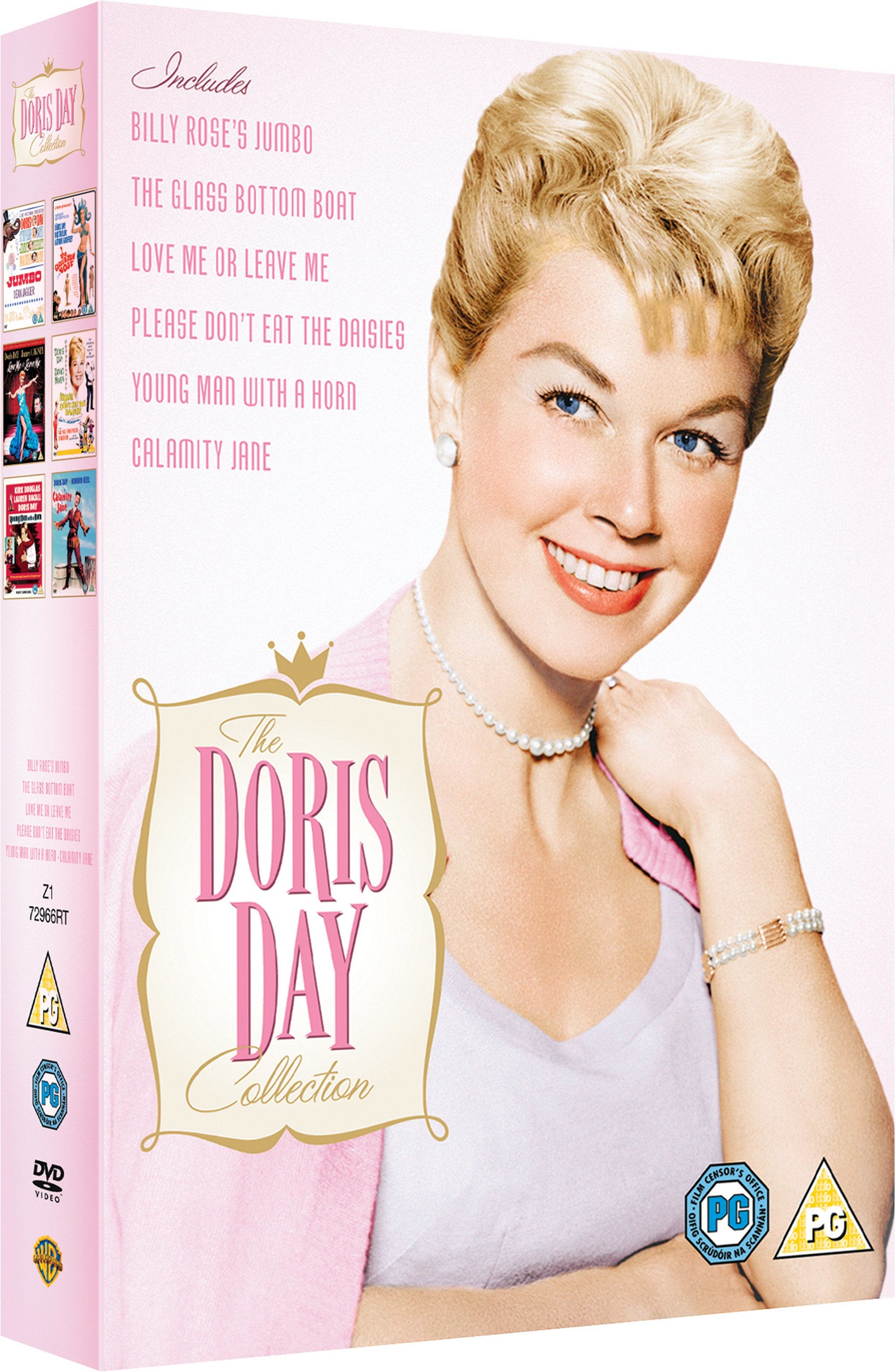 Doris Day Collection (6 Disc) (Young Man With A Horn/Loveme Or Leave Me/Billy Rose's Jumbo/Please Don't Eat The Dasies/The Glass Bottom Boat/Calmity Jane