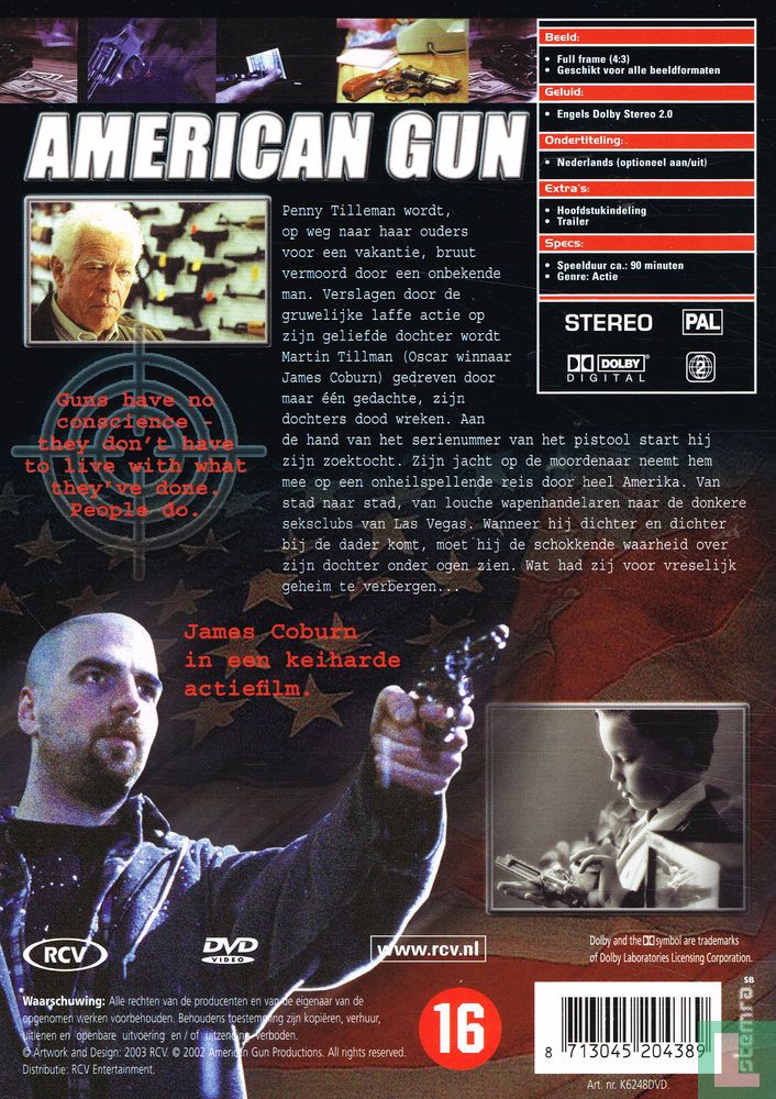 dvd - American gun (1 DVD
