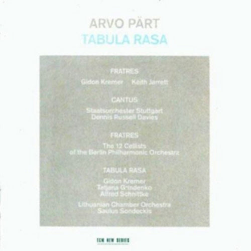 Arvo Part: Tabula Rasa