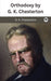 Orthodoxy by G. K. Chesterton