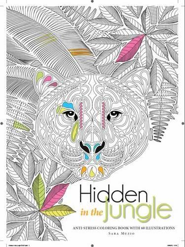 Hidden in the Jungle Colouring Book