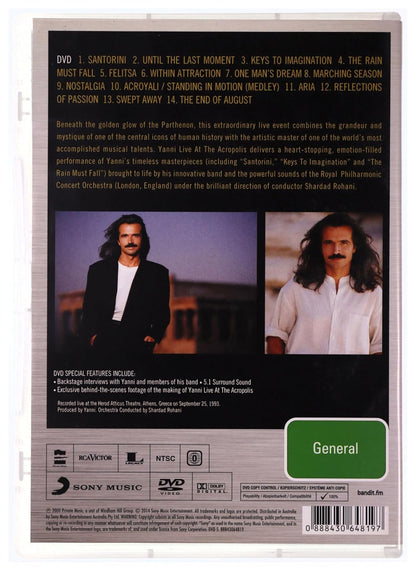 Yanni Live At The Acropolis