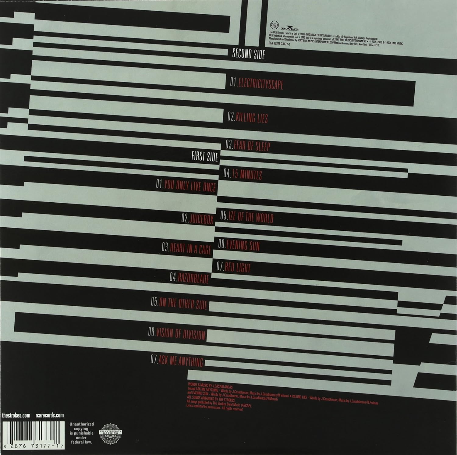 The Strokes - First Impressions of Earth   (Vinyl/LP