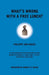 What's Wrong With a Free Lunch?