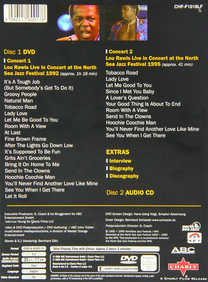 Lou Rawls - At the North Sea Festival (+ CD