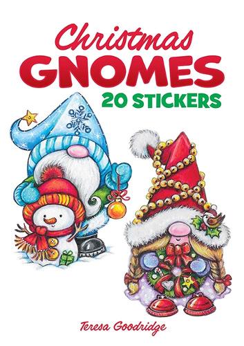 Christmas Gnomes: 20 Stickers (Little Activity Books