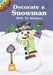 Decorate a Snowman with 35 Stickers