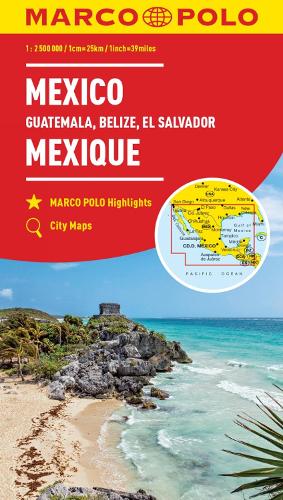 Mexico Marco Polo Map