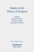 Studies in the History of Exegesis